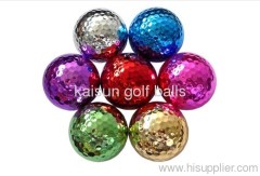 Golf Metallic Electroplate Ball