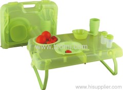 plastic picnic set camping