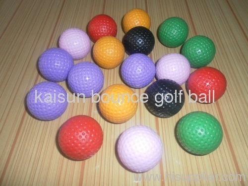 low bounce golf ball / rubber ball / pvc ball
