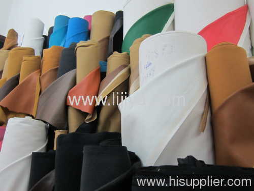 fashionable embossing synthetic leather