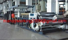 PET plastic sheet making line