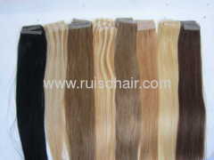 TAPE HAIR EXTENSION low price and GOOD QUALITY 100% human