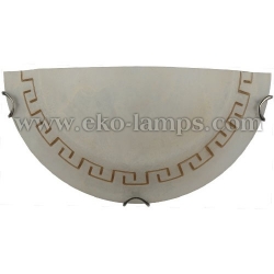 YG-CL8825 half-half round wall light