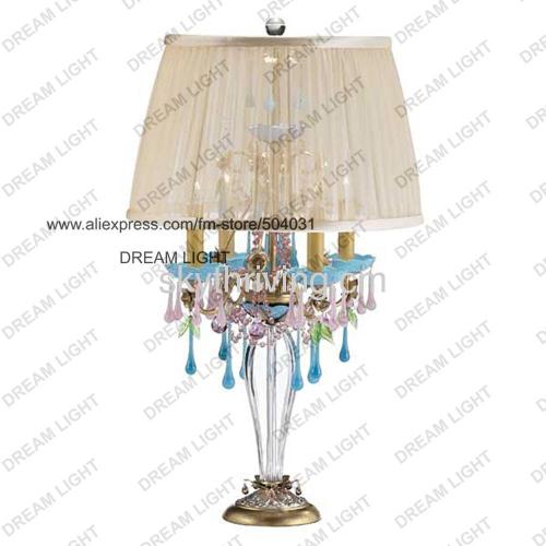 crystal chandelier table lamp, modern table lamp