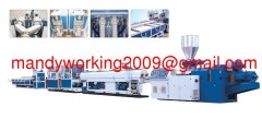 HOT!!! PVC twin pipe manufacturing machine (SC series)