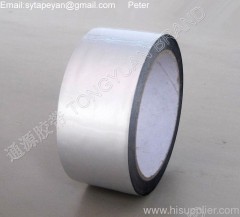 three layers structured aluminum foil-plastic composited adhesive tape