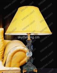 glass table light, table lamp