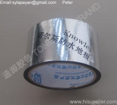 metallized bopp adhesive tap coated aluminum with printed customer's design