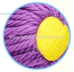 Commercial Self-Wringing Ratchet Twist Mop Blended Yarn Head 54 Handle