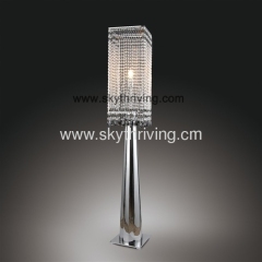 crystal floor lamp, glass ball floor lamp