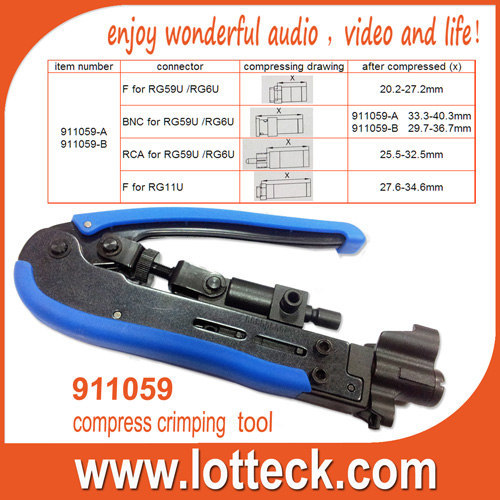 Professional Compression Crimping Tool