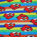 Polyester/Cotton spun Plush velour/printed knitting fabric