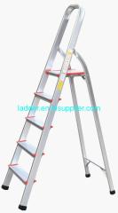 household ladder aluminium step ladder home ladder stairs 5rungs 5steps diy ladder office ladder