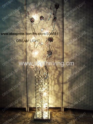 aluminum floor lamp, floor lamp