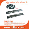 19&quot; 2U 48 ports BNC female to female patch panel bulkhead mount