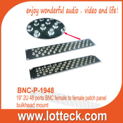 BNC-P-1948 patch panel bulkhead mount