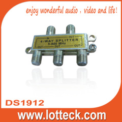 4-way splitter 5-900 Mhz