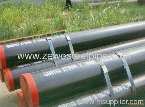 API5L A106B Gas or fluid steel pipe