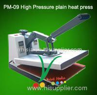 High pressure plain heat transfer machine