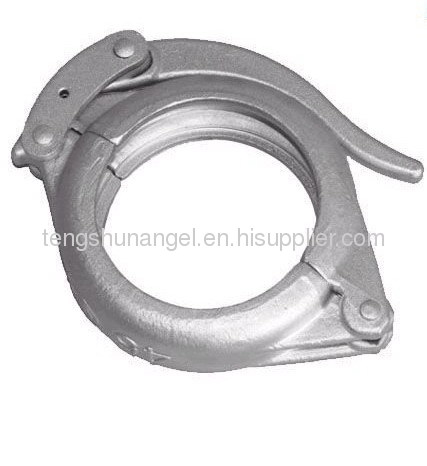 DN125 5'' HD Concrete Spare Part Snap Clamps for Boom Pipe
