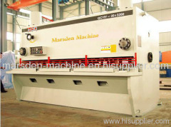 guillotine steel cutting machine