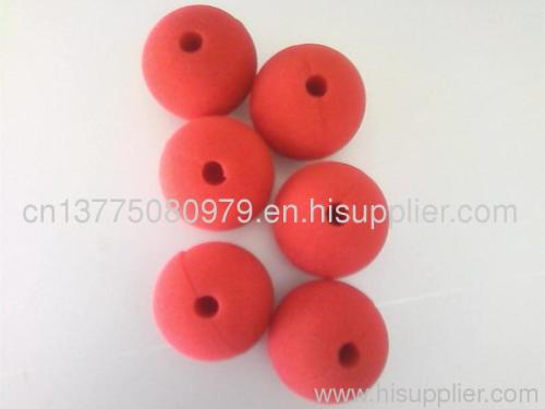 round red sponge nose