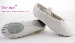 ballet shoes/ leather split shoes