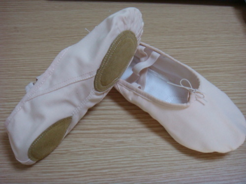 ballet shoes/double canvas split shoes