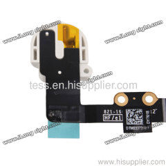 Earphone Jack Audio Flex Cable Replacement For iPad Mini-(White/Black)