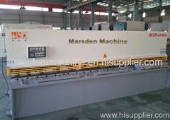 CNC hydraulic swing beam shear