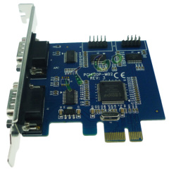 PCI Express To 4 Serial RS232 DB9 Card MCS9922 Chip