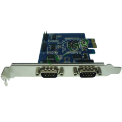 PCI Express To 4 Serial RS232 DB9 Card MCS9922 Chip