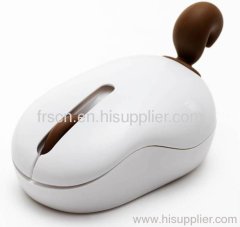 Pink mini cute 2.4Ghz wireless animal shape mouse