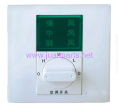3 speed rotary fan switch air conditioner parts
