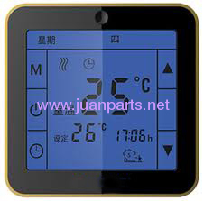 Touch screen thermostat for electric heating system of WSK-