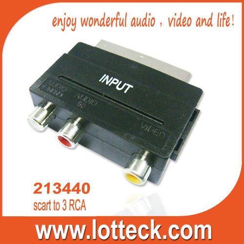 scart to 3 RCA extender