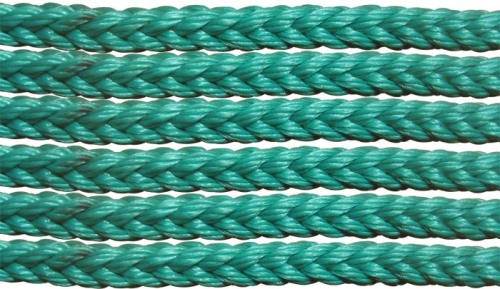 12-Strand Green PE Yacht Rope