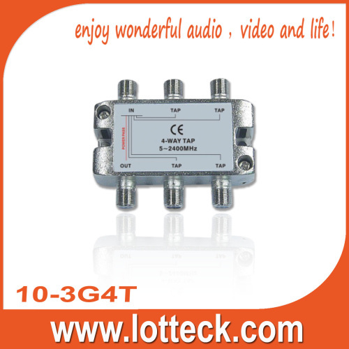 4.0-5.5dB Insertion Loss 10-3G4T 4-way tap