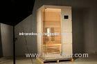 Hemlock Single Person Infrared Sauna, 1300W Personal Home Sauna Kit