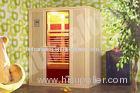 German Home 3 Person Infrared Sauna Cabin with Ceramic Heater