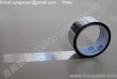 metallized bopp adhesive tap coated aluminum