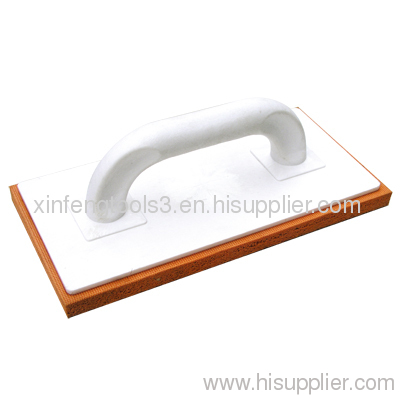 Sanding block / Sanding board / Sanding screen / floats with orange sparkled rubber