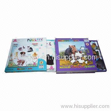 Children's Paper Puzzle Board/Educational Book