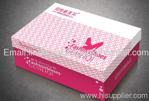 High Quality Shoes Box/ Pape Shoe Box/ Shoe Box