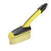 yellow shape cleaning sponge brush