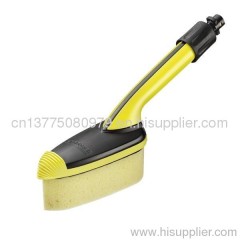 yellow shape cleaning sponge brush