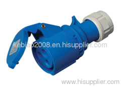 32A 240V industrial plug and socket