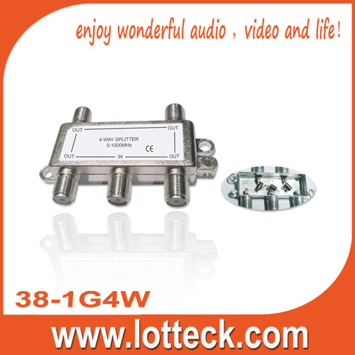 38-1G4W 4- way splitter