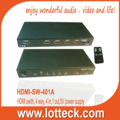 4 WAY HDMI1.3 SWITCH