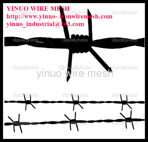 10X12 Galvanized Barbed Wire